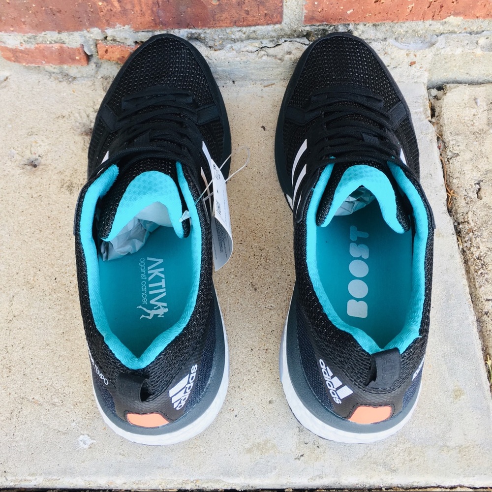 ADIDAS BOOST ADIZERO TEMPO “AKTIV AGAINST CANCER” - Picture 2 of 8